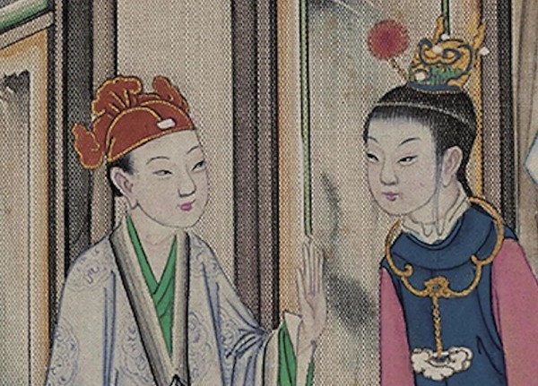 宝玉与秦钟：亲密无间，但想法相反