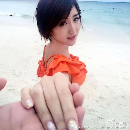 陈翔承认和毛晓彤恋情