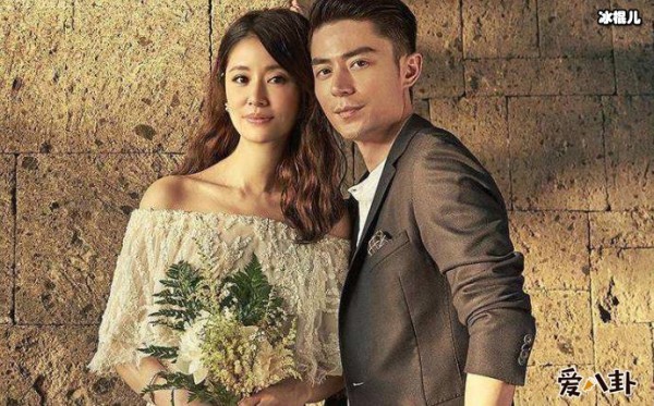 林心如霍建华婚纱照