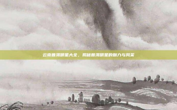 云南普洱明星大全，揭秘普洱明星的魅力与风采