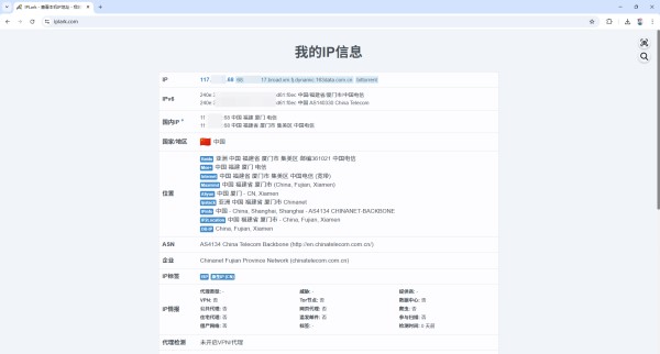 浏览器查找 IP 地址