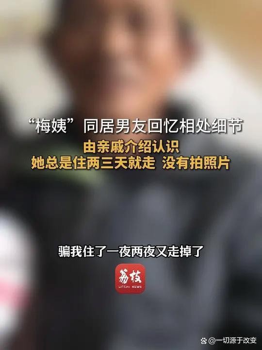 梅姨的隐秘生活：同居男友揭开背后细节，难以捉摸的女人