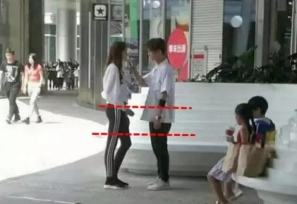 除了关晓彤鹿晗，娱乐圈的女高男矮CP还有不少~