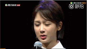 自卑、不自信、不适合做演员想退出，杨紫在《星空演讲》哭了（3）