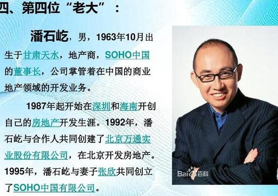潘石屹是什么公司的董事长（潘石屹地产公司名字叫什么）
