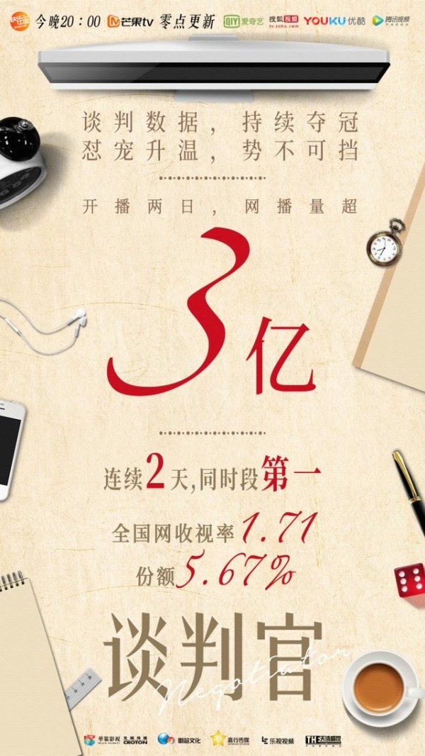 《谈判官》杨幂的配音员，曾经也给《三生三世十里桃花》杨幂配音