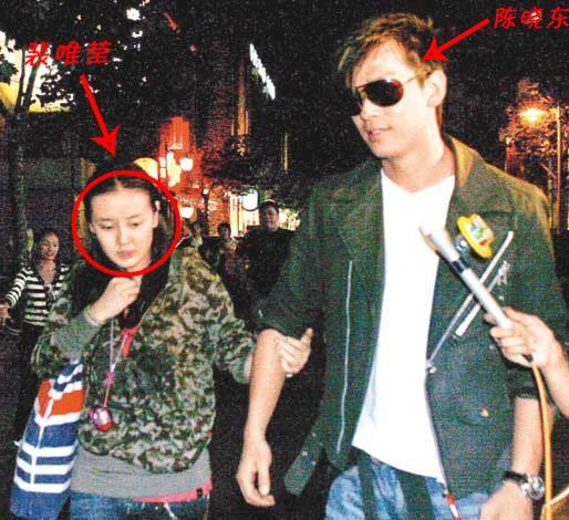 她是杰女郎，是陈晓东相差13岁的小女友，现只能在网综中打酱油