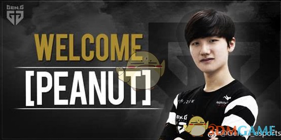 《LOL》GEN战队官宣打野小花生Peanut入队