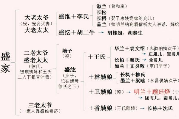 《知否》盛家顾家贺家齐家是什么关系 人物结局如何？