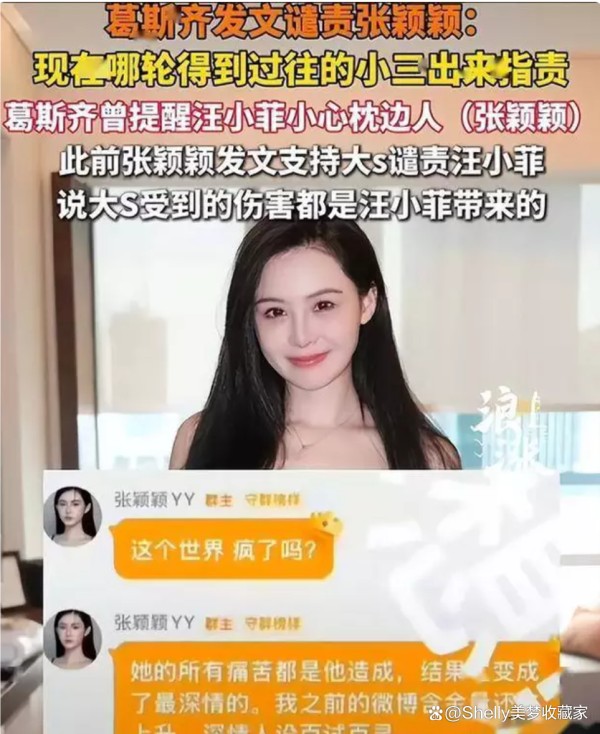 葛斯齐再爆猛料！汪小菲与大S恩怨情仇背后的真相
