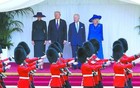 隆重仪式难掩分歧！王室招待特朗普，英美“各怀心事”