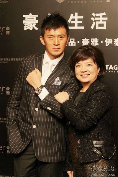 郭家铭和豪雅腕表亚太总裁