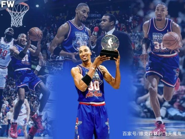 1994年NBA全明星比赛，皮蓬终于翻身，不再活在乔丹的阴影之下