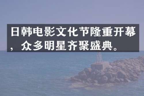 日韩电影文化节隆重开幕，众多明星齐聚盛典。