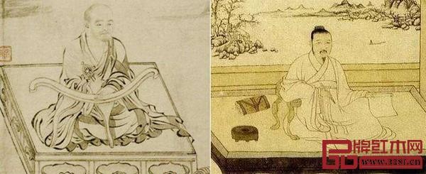  凭几的两种使用方法