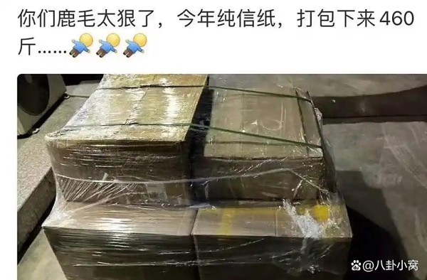粉丝给白鹿写了460斤信，后援会要求“只收纯信纸”以倡导环保：一场跨越八年的情感对话与追星文化的觉醒