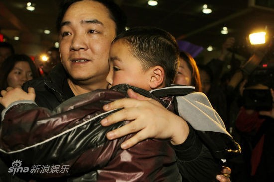 彭高峰与孩子乐乐