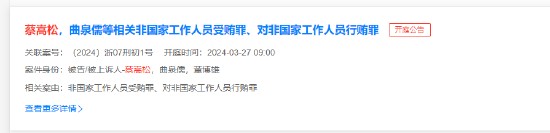 前明星基金经理蔡嵩松为何被查？与一只在深交所上市的中小市值股票有关？