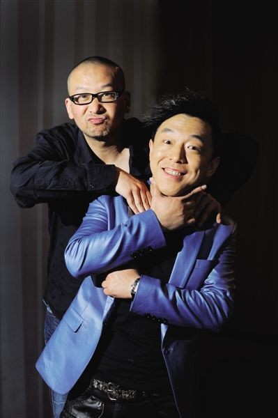 管虎、黄渤（封面摄影/新京报记者 郭延冰）