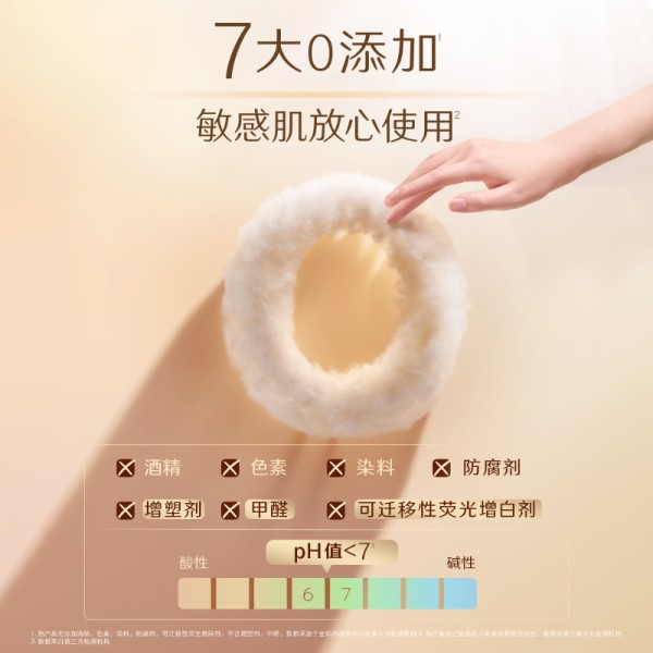 【u152.com卫生巾07】女明星用什么牌卫生巾最好：【宁艺卓同款】高洁丝阳光烘烘奢爽纯棉240mm超薄日用卫生巾2165