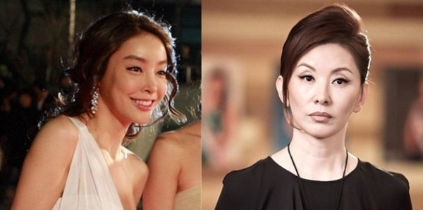 张紫妍（左）与李美淑（右）