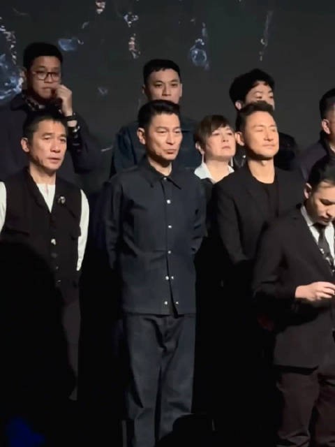 与成龙张学友梁朝伟 同台