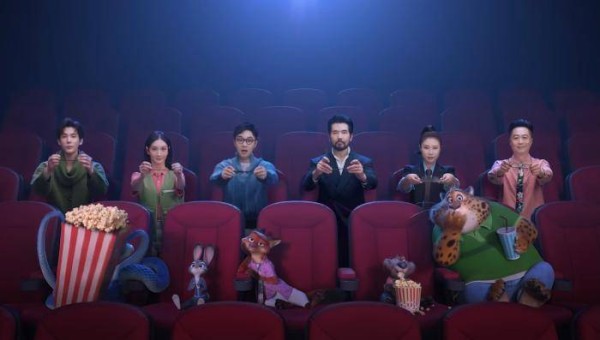 《疯狂动物城2》中文配音阵容亮相电影宣传片。视频截图