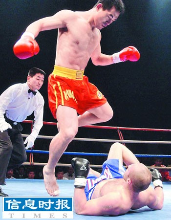 击败普京保镖散打王联手钟丽缇进军娱乐圈