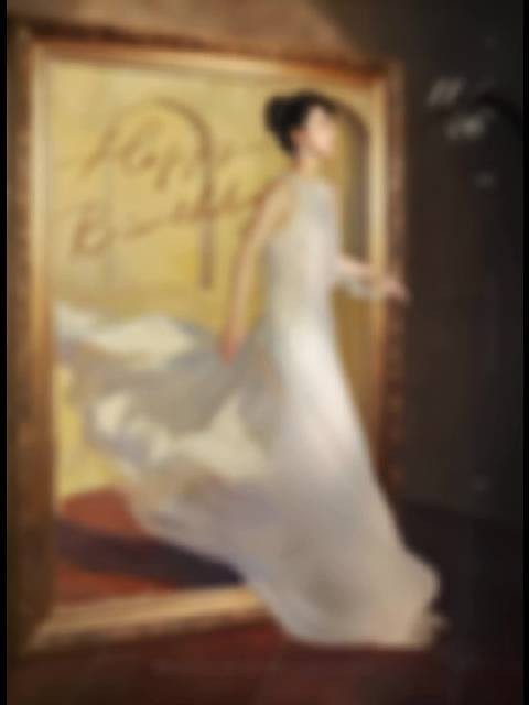 杨紫33岁生日庆生照曝光,珍珠流苏白裙纯净感十足