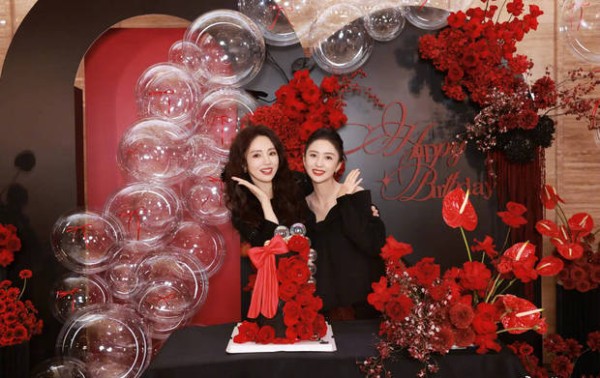 佟丽娅甜蜜送祝福晒合照为董璇庆生,张维伊短发站C位