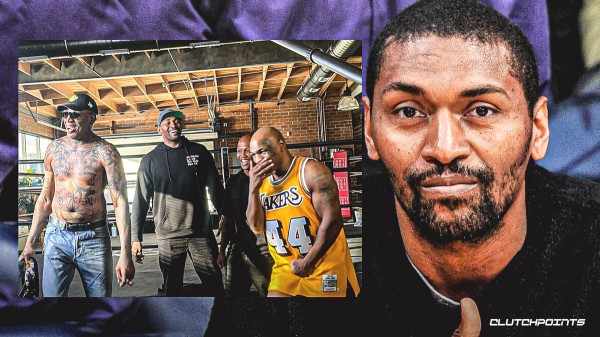 梅塔世界和平组织,丹尼斯·罗德曼和迈克·泰森在一起,还没有发生什么疯狂的事情