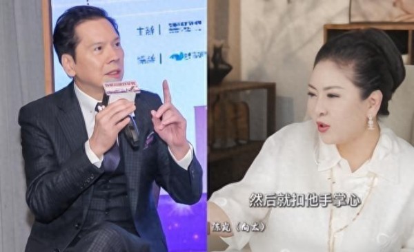 向华强被女星示好“握手心”,向太果断护夫怒斥:真想扇她两巴掌