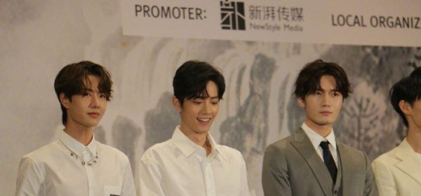《陈情令》泰国见面会,肖战王一博生图曝光,另一位主演更惊艳?