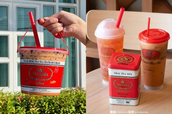 泰国知名度最高的ChaTraMue手标泰奶，是泰国旅游必喝饮料。（来源：店家FB）
