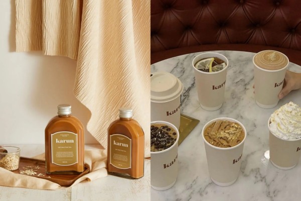 推出金箔泰奶冰沙的Karun，被称为泰奶届爱马仕。（来源：店家FB）