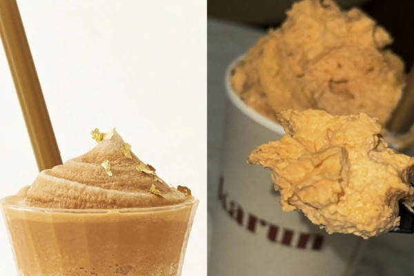 推出金箔泰奶冰沙的Karun，被称为泰奶届爱马仕。（来源：店家FB）