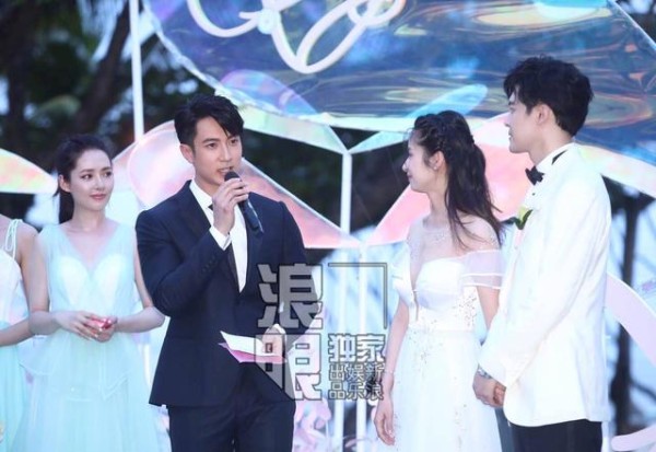 吴尊证婚人,付辛博颖儿巴厘岛的婚礼进行中,温情现场大曝光!