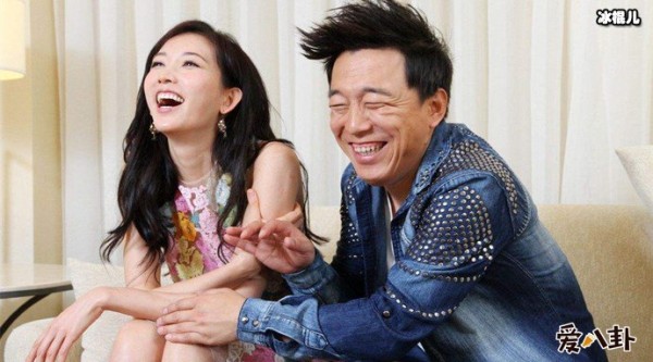 林志玲黄渤合影