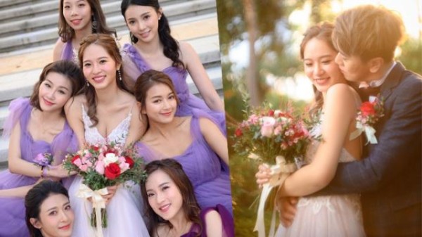 曾与黄宗泽传绯闻 20岁TVB小花与圈外男友结婚