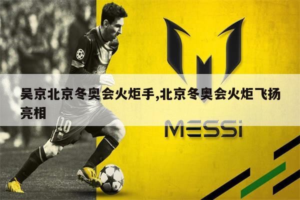 吴京北京冬奥会火炬手,北京冬奥会火炬飞扬亮相