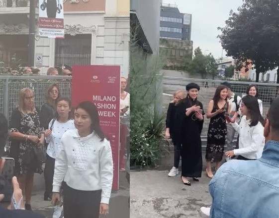 郭晶晶现身米兰时装周，有谁注意她的鞋子？网友：受宠是有原因的