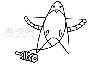 幼儿画小燕子画法 一起来学小燕子简笔画