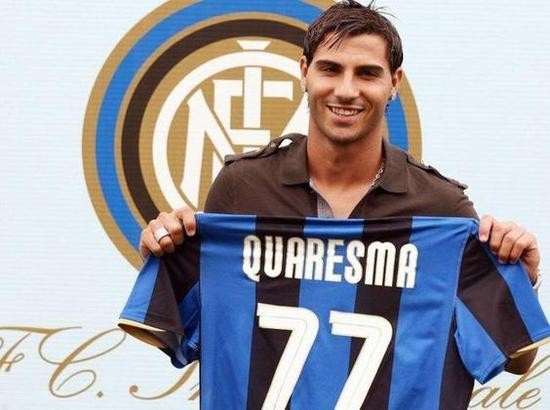 夸雷斯马的国米生涯并不成功