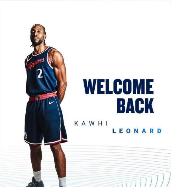 快船重大喜讯!莱昂纳德迎首秀,联手哈登出击,全新首发5人组