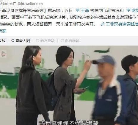 王菲与谢霆锋香港新家被曝光!网友喊话王菲放过谢霆锋!
