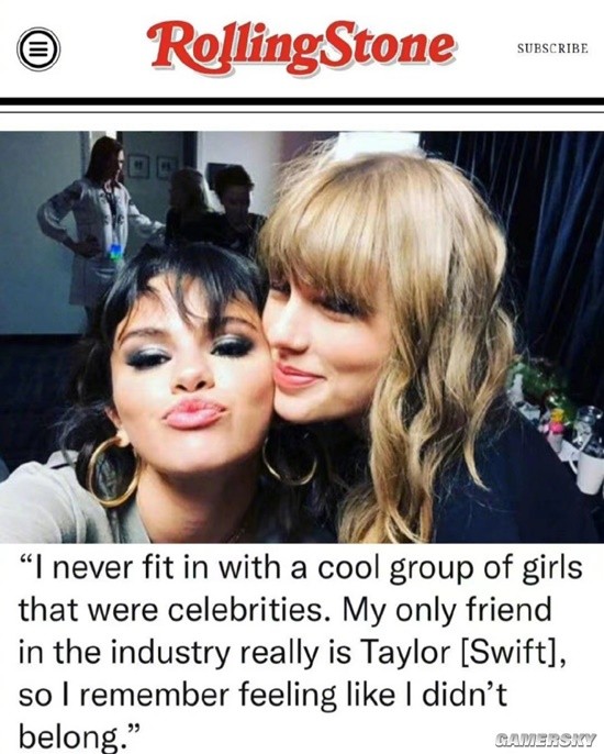 赛琳娜被捐肾好友取关 此前称“霉霉”是圈内唯一朋友