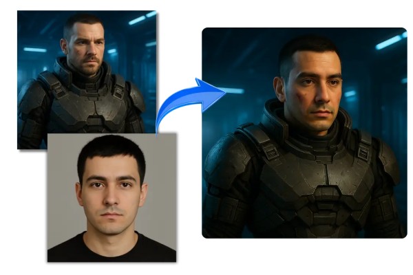 趣味换脸神器，一键生成，轻松上手