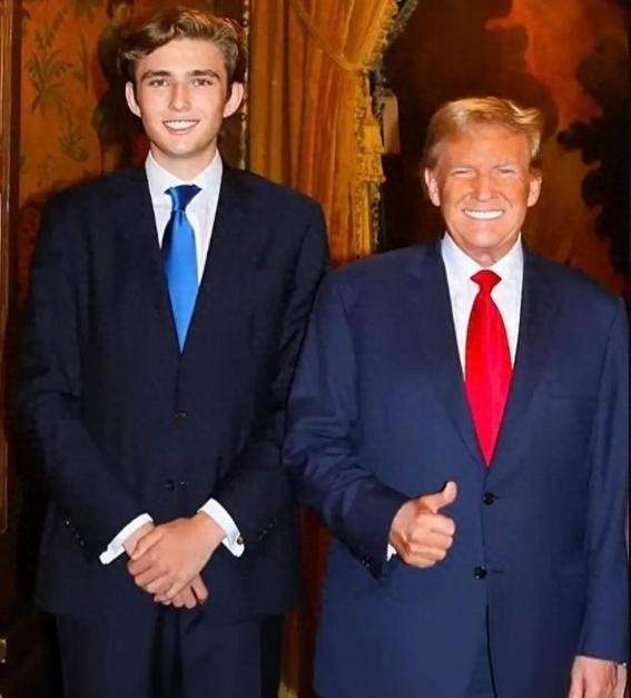 特朗普18岁儿子前女友突然现身！晒白宫合影揭恋爱细节，分手