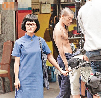 阿娇的另外一个look