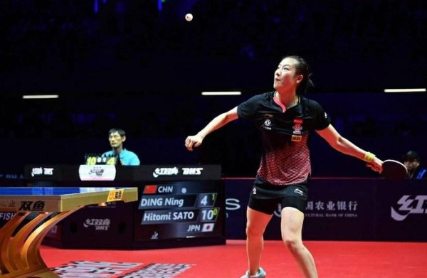 丁宁被央视曝光小秘密！不敢跟男队合练，感觉自己技术水平达不到